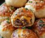 Garlic Parmesan Cheeseburger Bombs