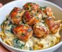 Garlic Butter Chicken Bites with Creamy