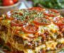 Cheesy Pizza Burger Bake