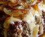 Crockpot French Onion Meatloaf