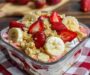  Strawberry Cheesecake Banana Pudding