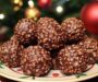 Christmas Chocolate Rice Krispie Balls