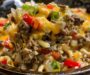 Slow Cooker Philly Cheesesteak Casserole