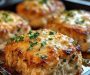 Garlic Parmesan Chicken Meatloaves