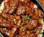 Sizzling Chinese Pepper Steak with Onions