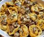 Cheesesteak Tortellini in Rich Provolone Sauce