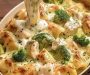 Chicken and Broccoli Baked Alfredo