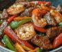  Cajun Beef and Shrimp Stir