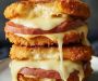 Golden-Fried Bologna Sandwiches with Melted Cheese