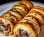 Garlic Butter Bacon Cheeseburger Rollups