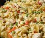 Chicken Pot Pie Noodle Skillet