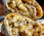 Cheesy Garlic Chicken Wraps Recipe