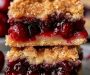 Southern Cherry Cobbler Bars