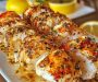 Garlic Butter Broiled Lobster Tails