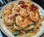 Creamy Garlic Butter Shrimp Pasta