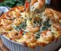 Cheesy and Creamy Shrimp & Crab Spinach Dip