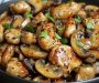 Spicy Black Pepper Chicken with Mushrooms