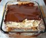 No Bake Chocolate Eclair cake