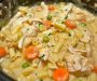 Chicken Pot Pie Noodle Skillet