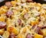 Cheesy Ranch Potatoes and Smoked Sausage