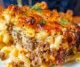 Mac and Cheese Meatloaf Casserole