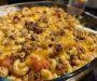 Cheesy Taco Macaroni Skillet 