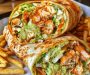 Chicken Wrap with Spicy Sauce