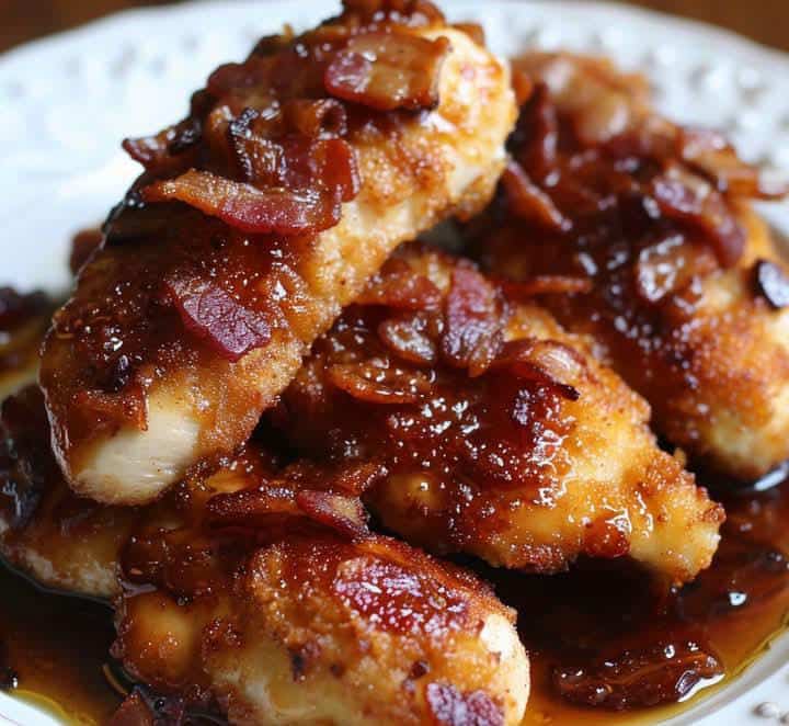 Bacon Brown Sugar Chicken Tenders