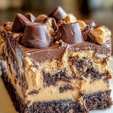 Peanut Butter Cup Dump Cake