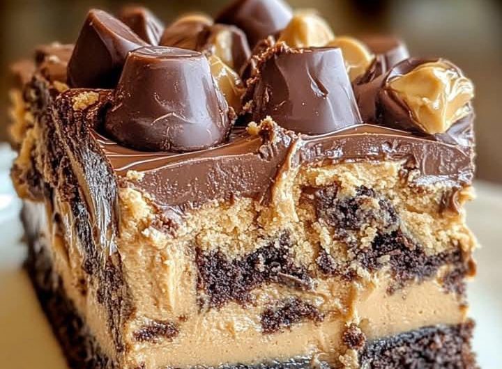 Peanut Butter Cup Dump Cake