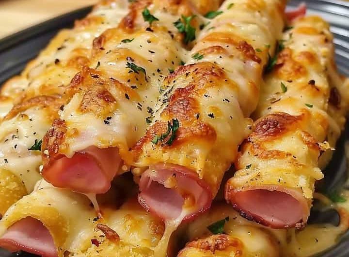 Ham and Cheese Sticks