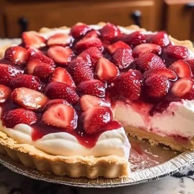 Strawberry Cheesecake Pie
