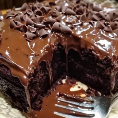 Chocolate Poke Cake
