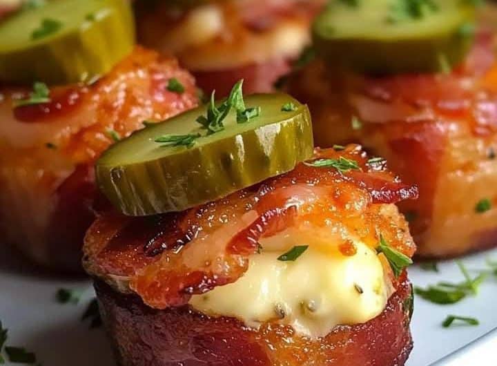 Dill Pickle Bacon Shots