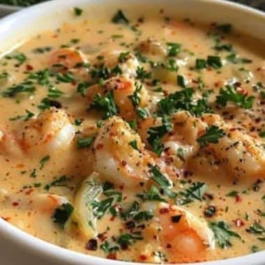 Creamy Crab and Shrimp Seafood Bisque