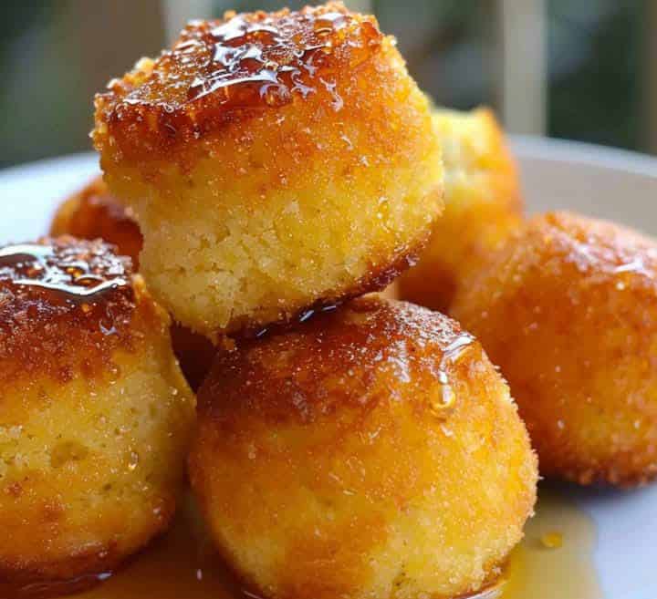 Southern-Style Honey Butter Cornbread Poppers
