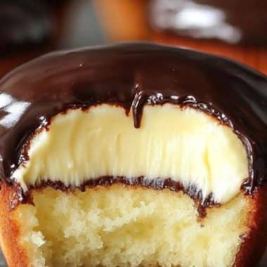 Boston Cream Pie Cupcakes