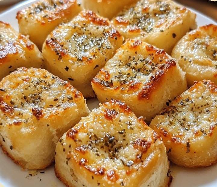 Parmesan Garlic Pizza Rolls