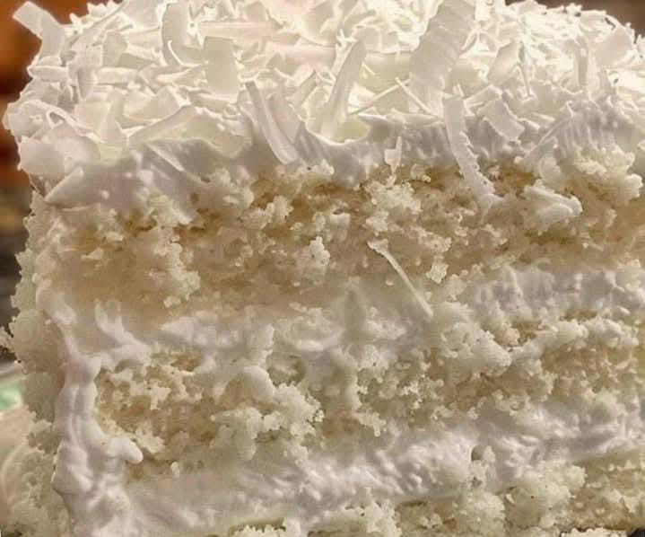 Coconut Cake With Seven-Minute Frosting