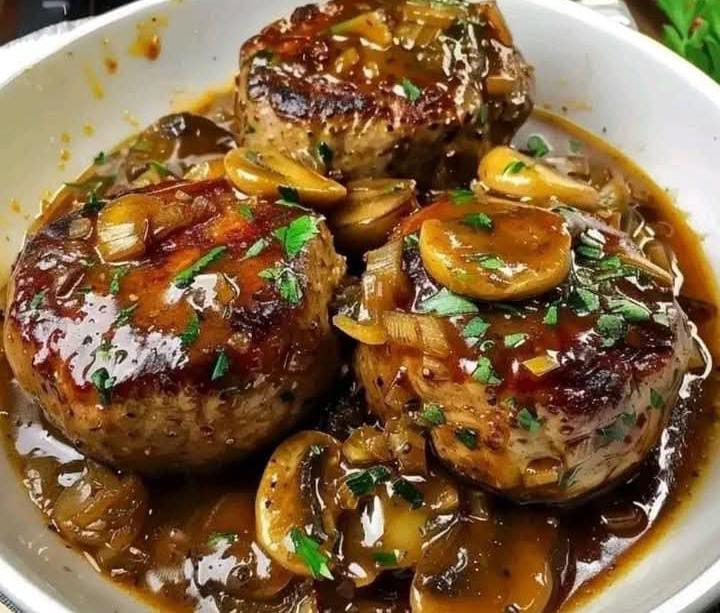 Bobby Flay Salisbury Steak