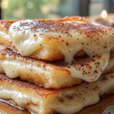 Churro Stuffed French Toast with Cinnamon Sugar 