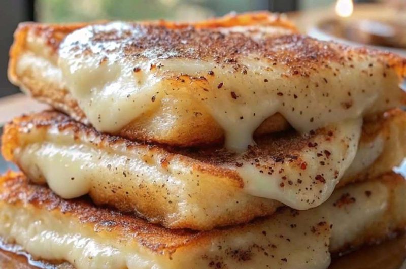 Churro Stuffed French Toast with Cinnamon Sugar 