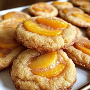 Irresistble Peach Cobbler Cookies