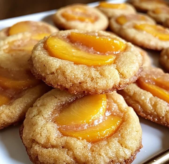 Irresistble Peach Cobbler Cookies