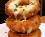 Mozzarella-Stuffed Onion Rings with Garlic Butter